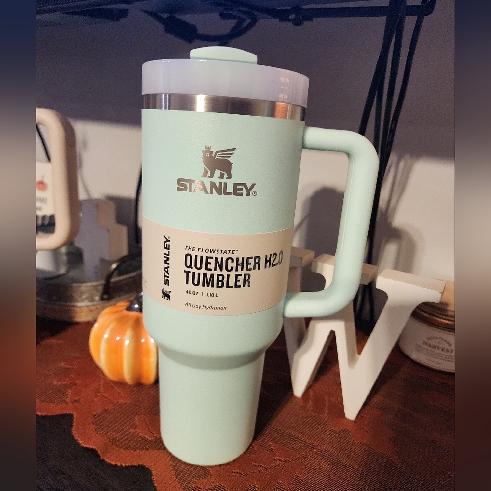Stanley Mint Green 40oz Tumbler Cup